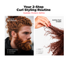 CurlyToss Curl Definition Duo Leave-In Conditioner & Curl Cream for Defined Curls