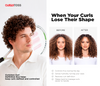 CurlyToss Curl Definition Duo Leave-In Conditioner & Curl Cream for Defined Curls