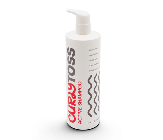 CurlyToss Active Shampoo 16.9 oz